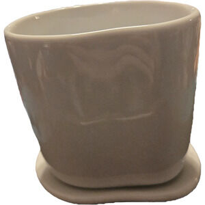 Starbucks Organic by Aida Cup with Coaster white